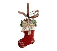 Décoration festive en résine verte idéale pour les vacances de Noël. Design unique. Ces décorations de Noël améliorent l'ambiance festive, ce qui en fait un choix pour les vacances