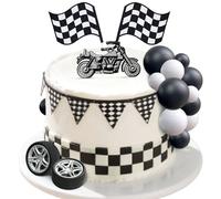 décoration fête dirt bike motocross moto gâteau anniversaire homme décoration baby shower moto