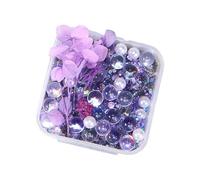 Décoration florale en résine inspirée de la nature avec pierres mélangées, perles et perles séchées en verre pour décoration d'intérieur, arrangement de fleurs séchées miniatures pour la maison