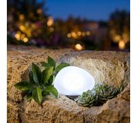 Décoration galet solaire solenzara d16cm