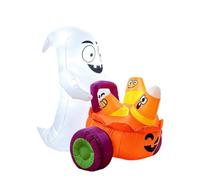 Décoration Gonflable de fantôme pour Halloween Fantôme Gonflable à souffler | pour décoration de cour intérieure et extérieure de vacances d'Halloween