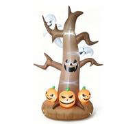 Décoration Gonflable de fantôme pour Halloween Fantôme Gonflable à souffler | pour décoration de cour intérieure et extérieure de vacances d'Halloween