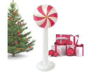 Décoration gonflable de Noël, grands ballons de fête, décoration d'anniversaire en bonbons, pour les vacances, le Nouvel An, les cadeaux d'invités, l'intérieur et l'extérieur, la chambre, la porte, la