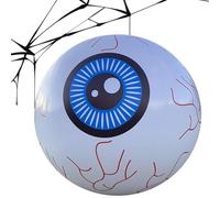 Décoration gonflable pour Halloween, globe oculaire gonflable - Gonflables araignée, fantôme, citrouille maléfique, jardin, cour, fête