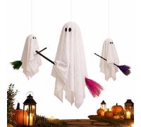Décoration Halloween fantôme Lumineux 3 Pièces D'Accessoires Lumineux
