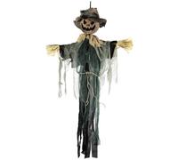 Décoration Halloween - PTIT CLOWN - Epouvantail Citrouille - 110 cm - Multicolore - Polyester et Plastique