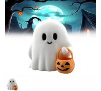 Decoration Halloween Veilleuse FantôMe, Halloween Decoration Exterieur Et IntéRieur, Deco Halloween FantôMe Lumineux, DéCorations D'Halloween Pour La Maison, La Cuisine, La CheminéE. (Pas de lumière)