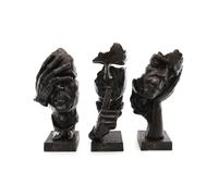 Décoration I CAN'T SEE/I CAN'T HEAR/I CAN'T HEAR EVIL, 32 cm, 3 types, SIL