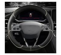 Decoration Interieur Housse Volant Voiture En Cuir PU Pour Seat Pour Leon MK1 MK2 MK3 MK4 1999~2020 1M 1P 5F KL1 KL8 5F FR Volant Couverture Protecteur(O shape Beige)