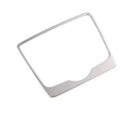 Décoration Intérieur Voiture Pour A4 B9 2017 2018 2019 Console De Voiture Panneau De Commande Multimédia Décoration Cadre Couverture Garniture Décoration Intérieure(Silver)
