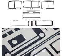 Décoration intérieure Cockpit pour Audi A2 8Z0 2000-2005 Piano Noir Optique 8pcs