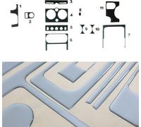 Décoration intérieure Cockpit pour Citroën Berlingo 2003-2008 Aluminium Optik 11tlg
