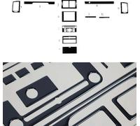Décoration intérieure Cockpit pour Peugeot 407 2004-2011 Piano Noir Optique 11pcs