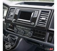 Décoration intérieure Cockpit pour Renault Fluence 2009-2016 Piano Noir Optique 19pcs