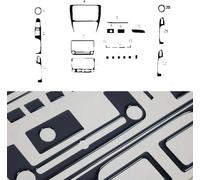 Décoration intérieure Cockpit pour VW Jetta 2010-2018 Piano Black Optik 22pcs