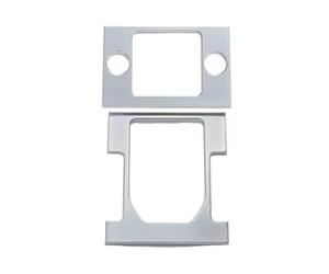 Décoration Intérieure Compatible Avec Land Pour Rover Pour Discovery 4 LR4 2010-2016 Console Centrale Cadre Changement Vitesse Garniture Autocollant Couverture Décoration