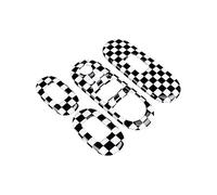 Décoration intérieure de voiture 4 pièces Panneau de commande de commutateur de fenêtre de porte intérieure de voiture Couverture décorative pour MINI Pour Cooper F55 Accessoires de voiture