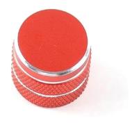 Décoration intérieure Pour A3 8V S3 2014-18 Voiture Porte Fenêtre Rétroviseur Contrôle Réglage Bouton Cercles Décoration Couverture(rouge)