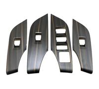 Décoration intérieure Pour T&oyota RAV4 2019-2021 Garniture Moulage Poignée Porte Intérieure Voiture ABS(Shape A)