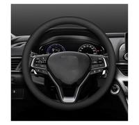 Décoration Intérieure Protégé Couverture Volant Voiture pour CRV pour HRV pour Passeport pour Civic pour Accord pour City pour Fit pour Pilot 2022-2026 Cache De Volant(Black)