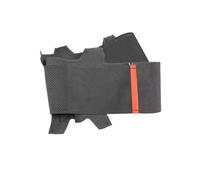 Décoration Intérieure Protégé Housse Volant pour Civic 8ème MK8 2005 2006 2007 2008 2009 2010 2011 Cache De Volant(Black Line-Red Bar)