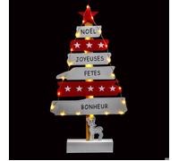 Décoration Intérieure Sapin Bois Led - Feeric lights & christmas