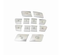 Décoration intérieure TiLeze pour Mercedes-Benz BCE GLA CLA ML GL GLS W204 W212 X156 C117 : Cache-Bouton de réglage, déverrouillage et lève-vitre (Autocollant)