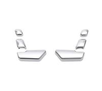 Décoration intérieure TiLeze pour Mercedes-Benz W212 (2010-2015) : Cache-Boutons Autocollants pour réglage, mémorisation et déverrouillage des sièges, Ainsi Que pour Commande de lève-vitres.