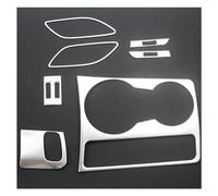 Décoration Intérieure Voiture Pour A4 B8 S4 RS4 A5 2009-2016 Autocollants Garniture Panneau Console Centrale Intérieure Voiture Tableau Bord Sortie Air Gobelet(LHD)