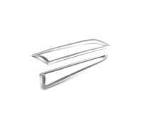 Décoration Intérieure Voiture Tableau Bord Centre A/C Sortie Couverture Moulure Garniture Pour Porsche Pour Cayenne 2011 2012 2013 2014 2015 2016 2017 FIXCOR(Argent)