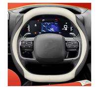 Décoration Intérieure Voitures Housse Volant Cuir pour Volvo pour EX30 2023 2024 2025 Protège Volant(I 37.5)