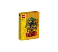 Décoration - LEGO - 40648 - Arbre à monnaie - 20 mandarines - 14 enveloppes rouges - 10 pièces de monnaie