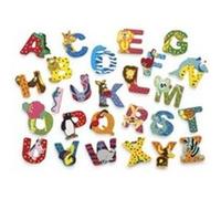 décoration lettres de l'alphabet en bois lettre D G