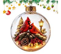 Décoration lumineuse de Noël - 10 cm | Décoration de Noël lumineuse en polypropylène pour arbres, nappes, chemins, murs, fêtes et hiver