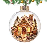 Décoration lumineuse de Noël - 10 cm | Décoration de Noël lumineuse en polypropylène pour arbres, nappes, chemins, murs, fêtes et hiver