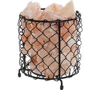 Décoration lumineuse dkd home decor sel noir orange 15 w 17 x 17 x 17 cm
