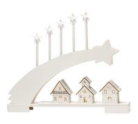 Konstsmide 3284-210 Arche en bougie étoile blanc chaud LED blanc