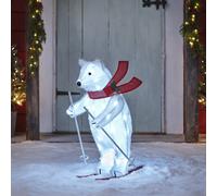 Décoration Lumineuse Sam l’Ours Polaire Skieur