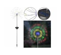 Lunartec Décoration lumineuse solaire à effet feu d'artifice - 120 LED - Couleurs