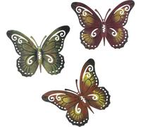 Papillons décoratifs en métal
