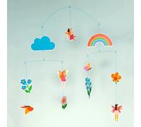 Décoration mobile à suspendre Rex London Fairies in the Garden Multicolore 0,2x60x75 cm