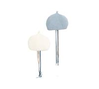 Décoration Murale 2 Méduses Tissu Doux White And Blue TU