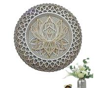 Décoration Murale - 30 Cm En Fer Métallique | Décoration Murale En Forme De De, Art Mural Multicouche Avec Revêtement Coloré Pour Salon, Chambre À Coucher, Métal Décoratif Pour La