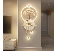 Décoration murale 3D avec éclairage LED, décoration d'intérieur moderne pour éclairage ambiant, alimentation à brancher, design décoratif unique pour n'importe quelle pièce