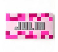 Décoration murale 3D avec nom de pixel - Inspiré d'un jeu populaire - Plaque nominative personnalisée pour chambre d'enfant - Plaque murale ou de porte - Autocollant mural EKO de KAJAWIS®