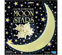 Décoration murale - 4M - KIDZ LABS - Lune et Etoiles lumineuses - Jaune - Enfant - Mixte