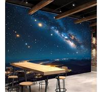 Décoration Murale 500x280cm Nébuleuse Cosmique papier peint panoramique jungle Galaxie Ensemble de panneaux sur toile peinture, sans couture, pour grand mur d’intérieur