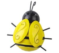 Décoration Murale Abeille en Fer 3d à Suspendre pour Intérieur et Extérieur