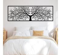 Décoration Murale Abstraite en métal représentant Un Arbre et des Feuilles, Arbre de Vie, Décoration Murale Arbre de Vie, Décoration Murale Feuille, Art Mural Nature, Décorat