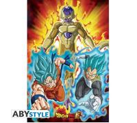 Décoration murale - ABYSTYLE - Poster Dragon Ball Super Golden Freezer - Rectangulaire - 91.5x61 cm